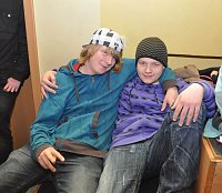 Bild: Junge Party im Klubhaus
