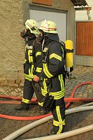 Bild: Eine Verletzte bei Wohnhausbrand (Update)