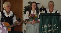 Herbstfest im WB 4 mit Bebraer Singvögeln gefeiert Bild: Herbstfest im WB 4 mit Bebraer Singvögeln gefeiert