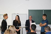 Bild: Projektabschluss im Bildungszentrum