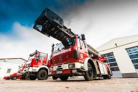 Bild: Feuerwehren &uuml;bten in Greu&szlig;en