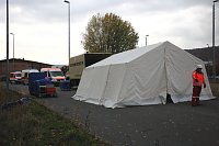 Zugunglück war nur eine Übung Bild: Zugunglück war nur eine Übung