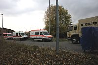 Zugunglück war nur eine Übung Bild: Zugunglück war nur eine Übung