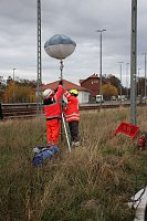 Zugunglück war nur eine Übung Bild: Zugunglück war nur eine Übung
