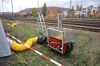 Zugunglück war nur eine Übung Bild: Zugunglück war nur eine Übung