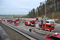 Bild: &Uuml;bung auf der Autobahn