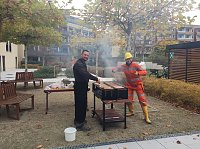 Bild: Abrissparty im Pflegeheim
