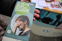 Bild: Zeichen gegen h&auml;usliche Gewalt