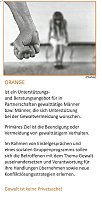 Bild: Zeichen gegen h&auml;usliche Gewalt