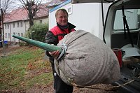 Turmhaube mit Dokumenten bestückt Bild: Turmhaube mit Dokumenten bestückt
