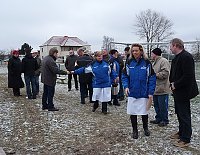Bild: Grundsteinlegung Sportlerheim Westerengel