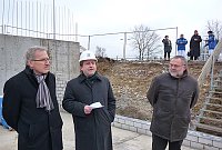 Bild: Grundsteinlegung Sportlerheim Westerengel