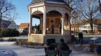Dreharbeiten und Tanzbein schwingen Bild: Dreharbeiten und Tanzbein schwingen