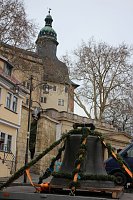 Die erste Glocke für Trinitatiskirche in der Stadt Bild: Die erste Glocke für Trinitatiskirche in der Stadt