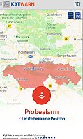"KatWarn" und "NINA" im Test Bild: "KatWarn" und "NINA" im Test