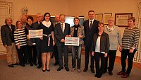 Bild: &Uuml;bergabe der Spendenmittel aus dem Neujahrsempfang
