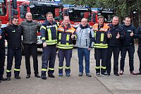 Vier Feuerwehrfahrzeuge für den Kyffhäuserkreis Bild: Vier Feuerwehrfahrzeuge für den Kyffhäuserkreis