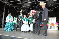 Bild: Rosenmontagsumzug nass gemacht