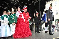 Bild: Rosenmontagsumzug nass gemacht