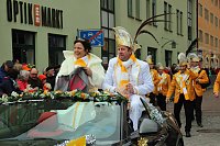Bild: Rosenmontagsumzug nass gemacht