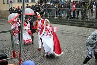 Bild: Rosenmontagsumzug nass gemacht