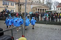 Bild: Rosenmontagsumzug nass gemacht
