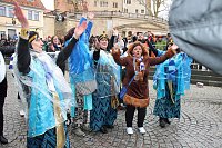 Bild: Rosenmontagsumzug nass gemacht