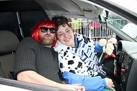 Bild: Rosenmontagsumzug nass gemacht