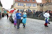 Bild: Rosenmontagsumzug nass gemacht