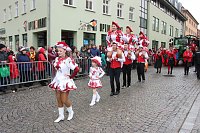 Bild: Rosenmontagsumzug nass gemacht