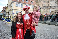 Bild: Rosenmontagsumzug nass gemacht