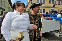 Bild: Rosenmontagsumzug nass gemacht