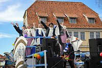 Bild: Rosenmontagsumzug nass gemacht