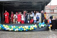 Bild: Rosenmontagsumzug nass gemacht