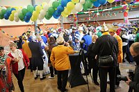 Bild: Rosenmontagsumzug nass gemacht