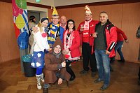 Bild: Rosenmontagsumzug nass gemacht