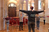 Auftrittstraining beim Frühjahrscamp für junge Geiger Bild: Auftrittstraining beim Frühjahrscamp für junge Geiger