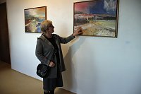 Bild: Gerd Mackensen mit neuer Ausstellung
