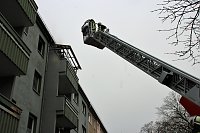 Bild: Balkonbrand in Sondershausen