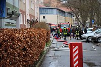Bild: Balkonbrand in Sondershausen