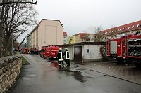 Bild: Balkonbrand in Sondershausen