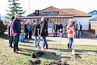 Spatenstich für neue Rettungswache Bild: Spatenstich für neue Rettungswache