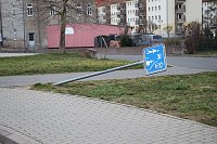 Vandalismus in Sondershausen Bild: Vandalismus in Sondershausen