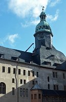 Bild: Dem Schloss aufs Dach gestiegen