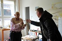 Beim Maler zu Besuch Bild: Beim Maler zu Besuch