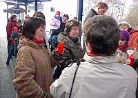 Bild: Friedenslicht in Sondershausen