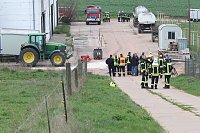 Ausgelaufenes Ammoniumnitrat... Bild: Ausgelaufenes Ammoniumnitrat...