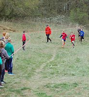 Glückliche Sieger beim Crosslauf der Schulen Bild: Glückliche Sieger beim Crosslauf der Schulen