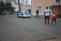 Bild: Schnee und K&auml;lte beim Kyffh&auml;usder Berglauf
