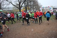 Bild: Schnee und K&auml;lte beim Kyffh&auml;usder Berglauf